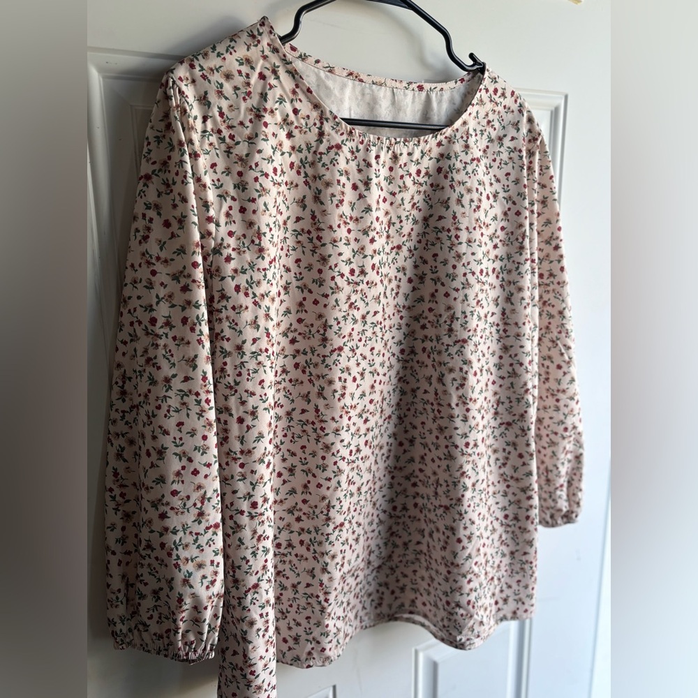 Floral Print Women's Top